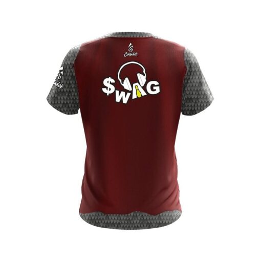 SWAG Super Hero 4 CoolWick Bowling Jersey - Image 2