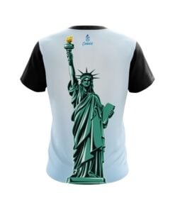 Alternative view of Hammer Statue Of Liberty CoolWick Bowling Jersey