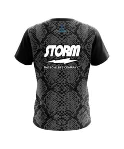 Alternative view of Storm Snake Skin Black CoolWick Bowling Jersey