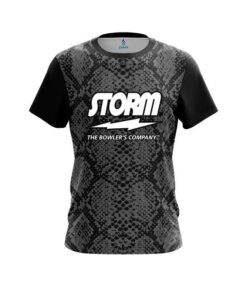 Storm Snake Skin Black CoolWick Bowling Jersey