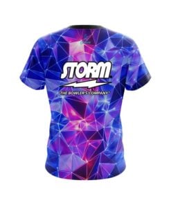 Alternative view of Storm Color Hex CoolWick Bowling Jersey