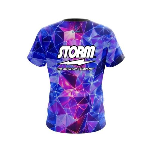Storm Color Hex CoolWick Bowling Jersey - Image 2