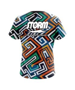 Alternative view of Storm Crazy Maze CoolWick Bowling Jersey