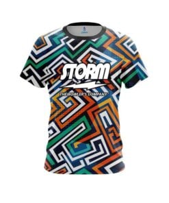 Storm Crazy Maze CoolWick Bowling Jersey