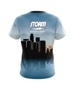 Alternative view of Storm Los Angeles Skyline CoolWick Bowling Jersey