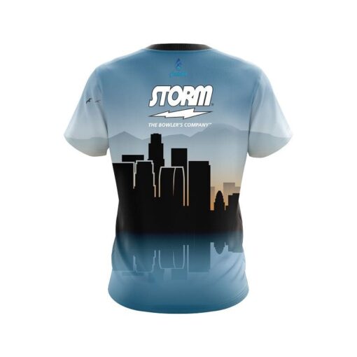 Storm Los Angeles Skyline CoolWick Bowling Jersey - Image 2