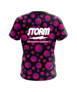 Alternative view of Storm Neon Bubbles CoolWick Bowling Jersey