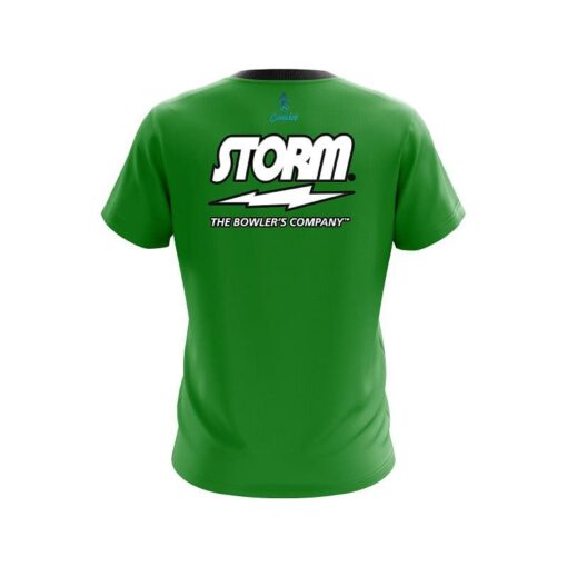 Storm Green CoolWick Bowling Jersey - Image 2