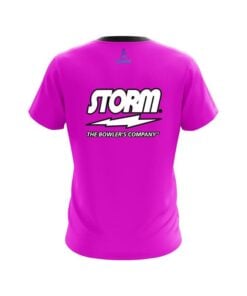 Alternative view of Storm Pink CoolWick Bowling Jersey