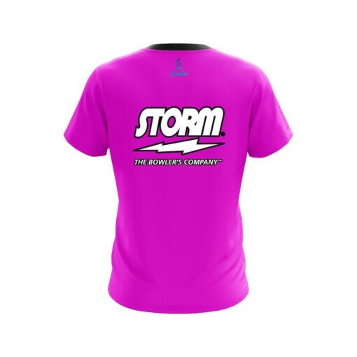 Storm Pink CoolWick Bowling Jersey - Image 2