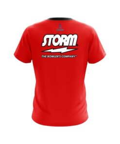 Alternative view of Storm Red CoolWick Bowling Jersey