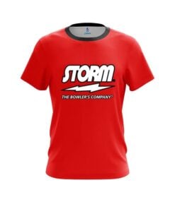 Storm Red CoolWick Bowling Jersey