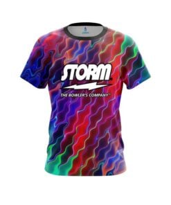 Storm Psychedelic Electric Wave CoolWick Bowling Jersey