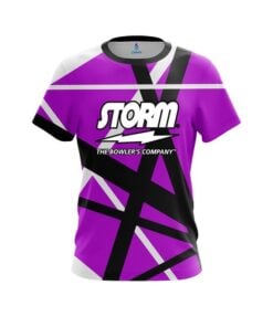 Storm Rocker Purple CoolWick Bowling Jersey