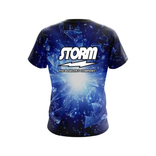 Storm Shattered Glass CoolWick Bowling Jersey - Image 2