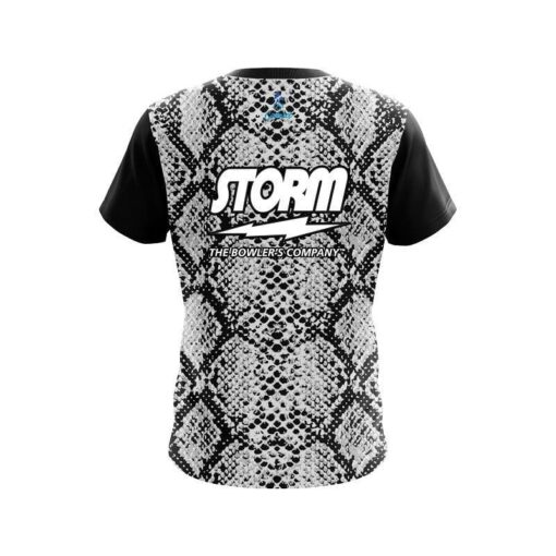 Storm Snake Skin CoolWick Bowling Jersey - Image 2