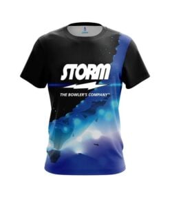 Storm Space Pixel Mountain CoolWick Bowling Jersey