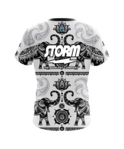 Alternative view of Storm Tribal Elephants CoolWick Bowling Jersey