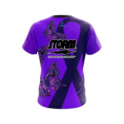 Storm Lupus Cancer CoolWick Bowling Jersey - Image 2