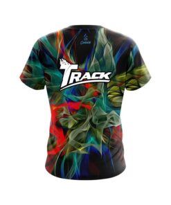 Alternative view of Track Color Swirl CoolWick Bowling Jersey