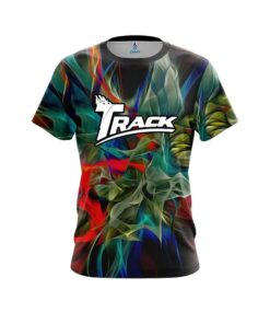 Track Color Swirl CoolWick Bowling Jersey