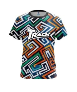 Track Crazy Maze CoolWick Bowling Jersey