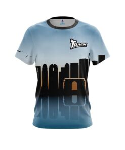 Track Houston Skyline CoolWick Bowling Jersey