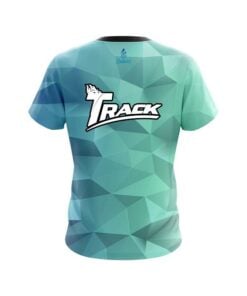 Alternative view of Track Icy Blue CoolWick Bowling Jersey