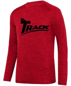 Track Men's Kinetic Red Coolwick Bowling Long Sleeve