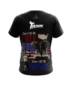 Alternative view of Track Land Of The Free CoolWick Bowling Jersey