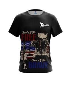 Track Land Of The Free CoolWick Bowling Jersey