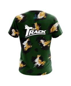 Alternative view of Track Leopard Print CoolWick Bowling Jersey