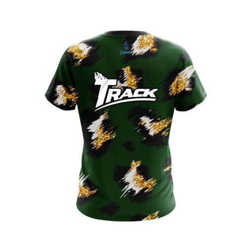 Track Leopard Print CoolWick Bowling Jersey - Image 2