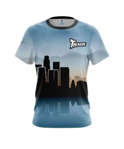 Track Los Angeles Skyline CoolWick Bowling Jersey