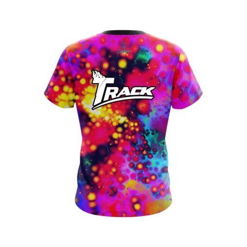 Track Melting Colors CoolWick Bowling Jersey - Image 2