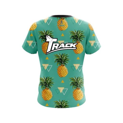 Track Tropical Pineapple CoolWick Bowling Jersey - Image 2