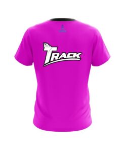 Alternative view of Track Pink CoolWick Bowling Jersey