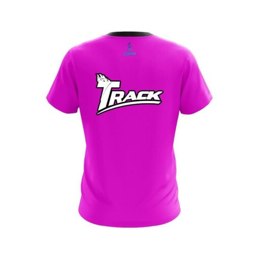 Track Pink CoolWick Bowling Jersey - Image 2