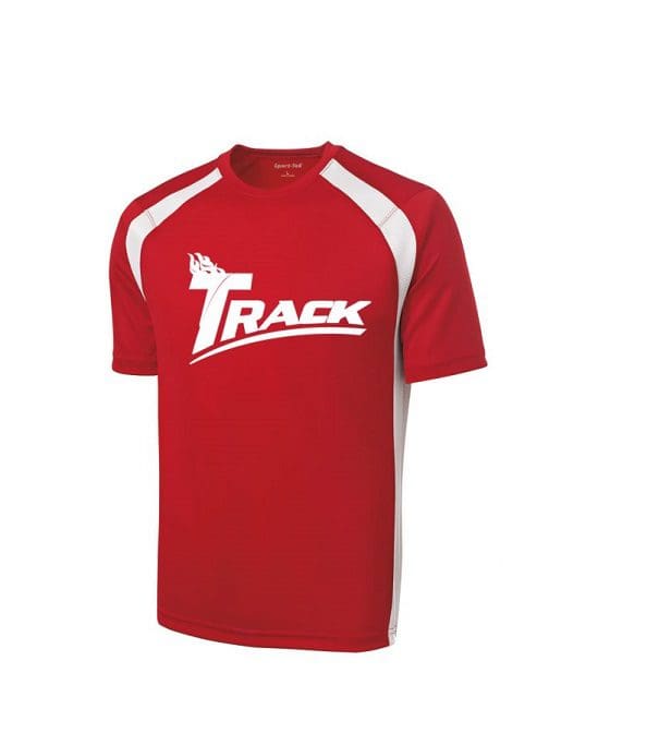 Track 400A Red Coolwick Bowling Dri-Fit