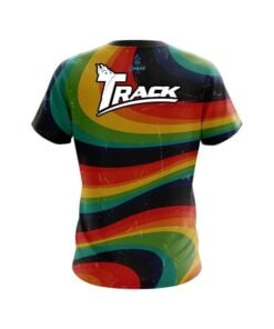 Alternative view of Track Retro Grunge CoolWick Bowling Jersey