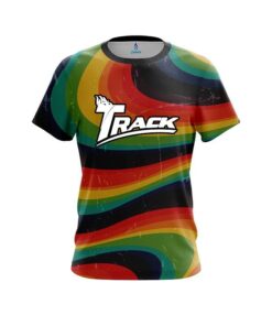 Track Retro Grunge CoolWick Bowling Jersey