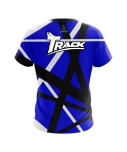 Alternative view of Track Rocker Blue CoolWick Bowling Jersey