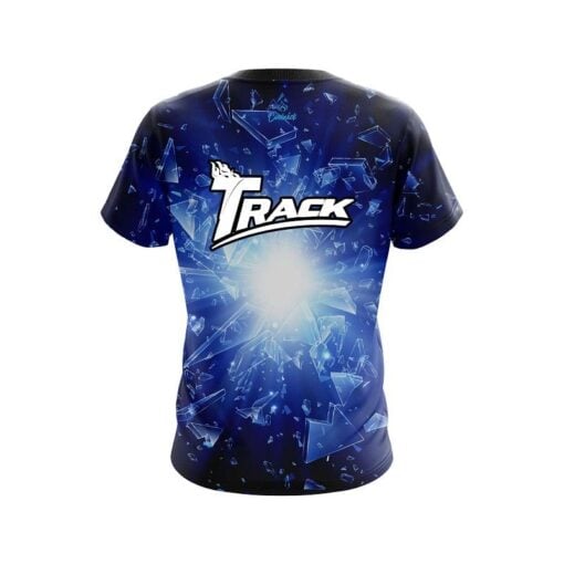 Track Shattered Glass CoolWick Bowling Jersey - Image 2