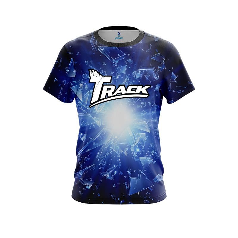 Track Shattered Glass CoolWick Bowling Jersey