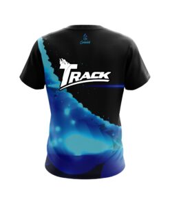 Alternative view of Track Space Pixel Mountain CoolWick Bowling Jersey