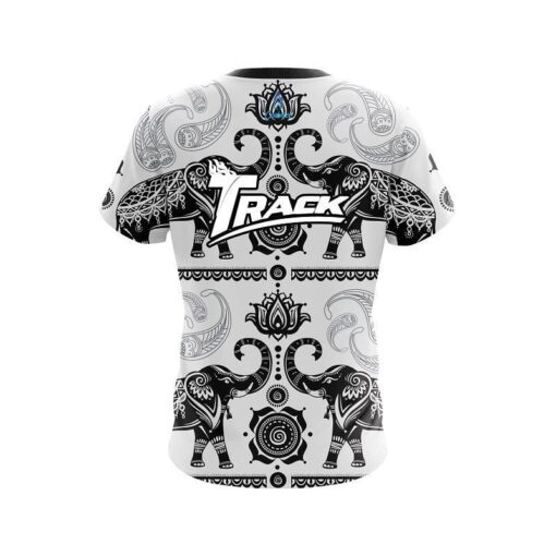 Track Tribal Elephants CoolWick Bowling Jersey - Image 2
