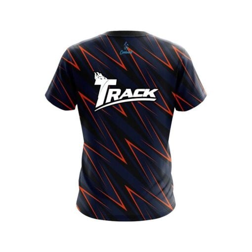 Track Sport Zig Zag CoolWick Bowling Jersey - Image 2
