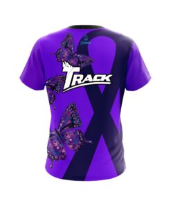 Alternative view of Track Lupus Cancer CoolWick Bowling Jersey