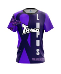 Track Lupus Cancer CoolWick Bowling Jersey