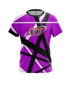 Columbia 300 Rocker Purple CoolWick Bowling Jersey